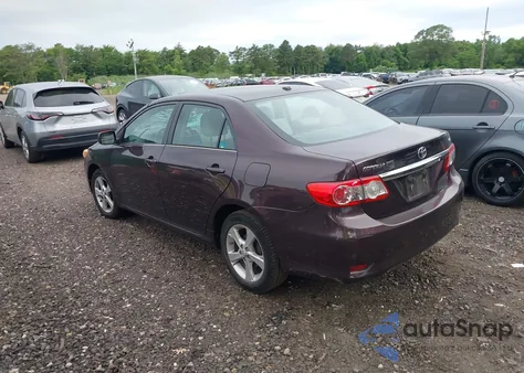 2013 Toyota Corolla S/Le from USA, damaged, VIN 2T1BU4EE1DC076475